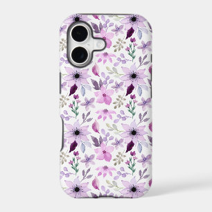 Elegant Pink and Purple Flower Pattern