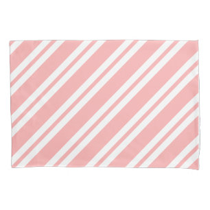 Elegant pink and white merry Christmas Pillowcase