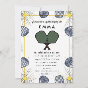 Elegant Pink Baby Shower Invitation