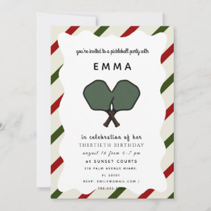 Elegant Pink Baby Shower Invitation