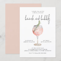 Elegant Pink Brunch & Bubbly Bridal Shower