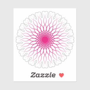 Elegant Pink floral Mandala