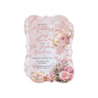 Elegant Pink Floral Mother's Day High Tea