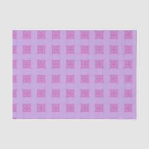 Elegant Pink Geometric Pattern Girly Minimalist Tissue Paper