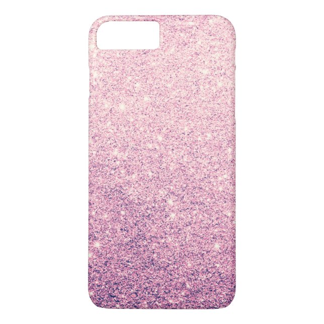Elegant Pink Glitter Luxury Case-Mate iPhone Case (Back)