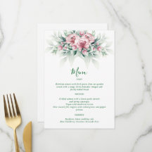 Elegant Pink Greenarry Modern Wedding