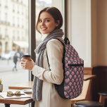 Elegant Pink Grey Art Deco Vintage Pattern Sling Bag<br><div class="desc">Elegant Pink Grey Art Deco Vintage Pattern Crossbody Bags Sling Bags Handbags features an elegant art deco pattern in pink and grey. Created by Evco Studio www.zazzle.com/store/evcostudio</div>