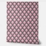 Elegant Pink Grey Art Deco Vintage Pattern Wallpaper<br><div class="desc">Elegant Pink Grey Art Deco Vintage Pattern Wallpaper features a chic elegant art deco pattern in pink and grey. Perfect for home decor,  office decor,  event decor and party decor. Created by Evco Studio www.zazzle.com/store/evcostudio</div>