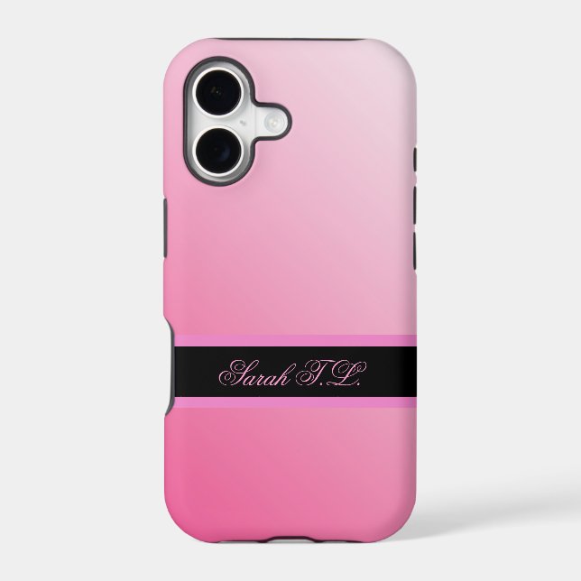 Elegant pink iPhone 5 case (Back)
