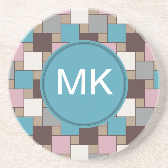 Elegant Pink Nectar Coaster (Front)