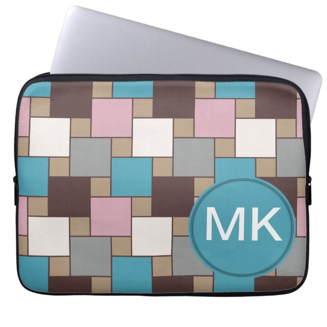 Elegant Pink Nectar Laptop Sleeve (Front)