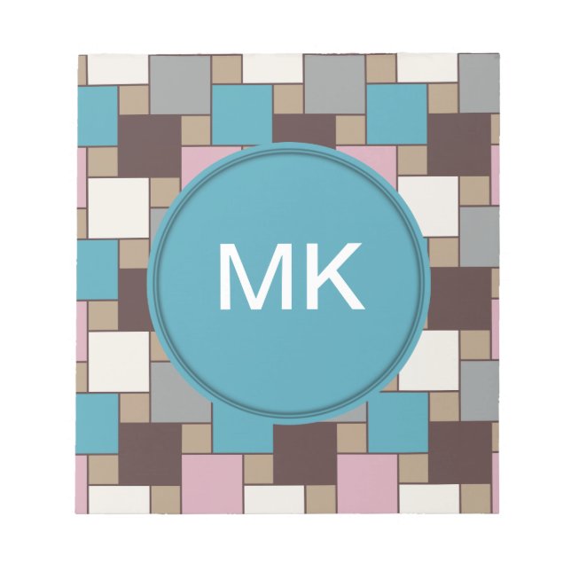 Elegant Pink Nectar Notepad (Front)