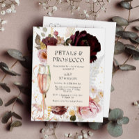 Elegant Pink Petals & Prosecco Bridal Shower