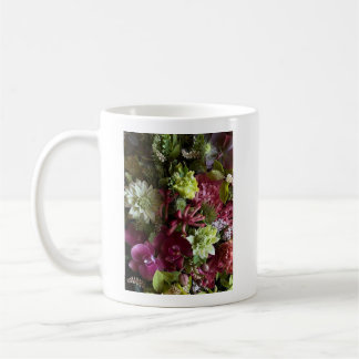 Elegant Pink Phalaenopsis Orchid Floral Design Coffee Mug