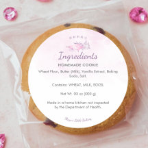 Elegant Pink Piping Bag Ingredient Product