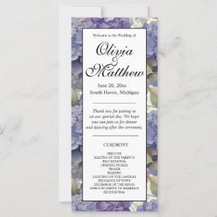 Elegant pink purple orange watercolor floral