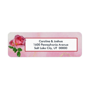 Elegant Pink Rose Bouquet Floral