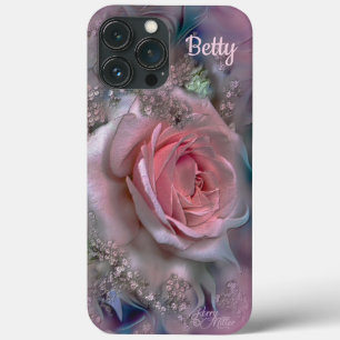 Elegant Pink Rose Case-Mate iPhone Case
