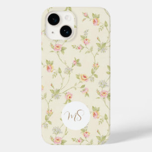 Elegant Pink Rose Floral Apple Samsung Phone Case
