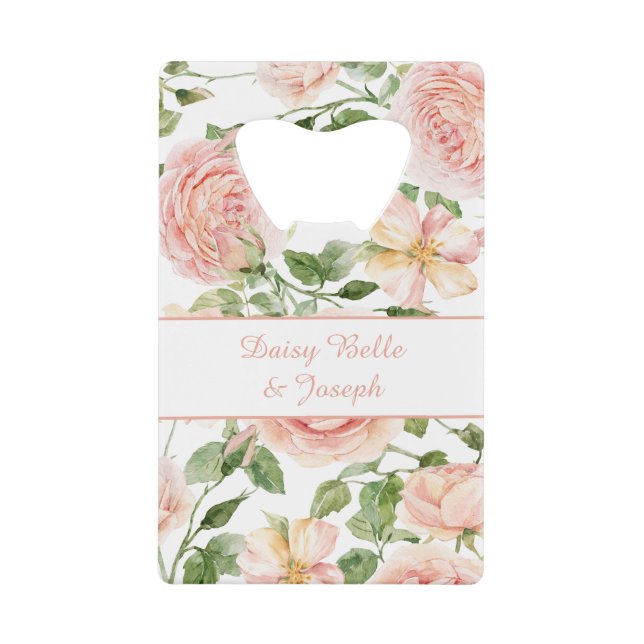 Elegant Pink Rose Garden  (Front)