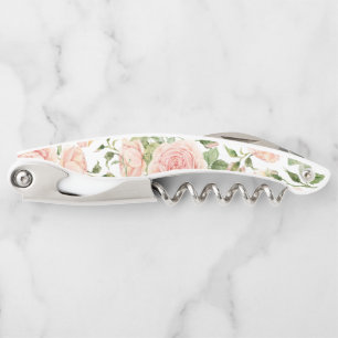 Elegant Pink Rose Garden  Corkscrew