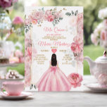 Elegant Pink Roses Floral Princess Quiñceanera Invitation<br><div class="desc">Elegant Pink Roses Floral Princess Quiñceanera Invitation
Mis Quince 15 Anos,  16th Birthday Butterfly.</div>