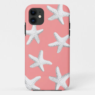 Elegant Pink Sea Stars Starfish iPhone 5 Case