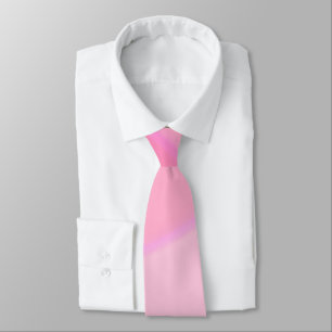 Elegant Pink Swirl Ombre Pattern Tie