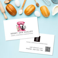 elegant Pink watercolor Bakery & Confections