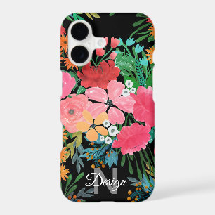Elegant Pink watercolor Floral Bouquet Design