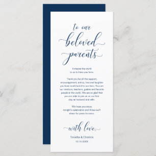 Elegant Place Setting Dinner Party Thank You Card