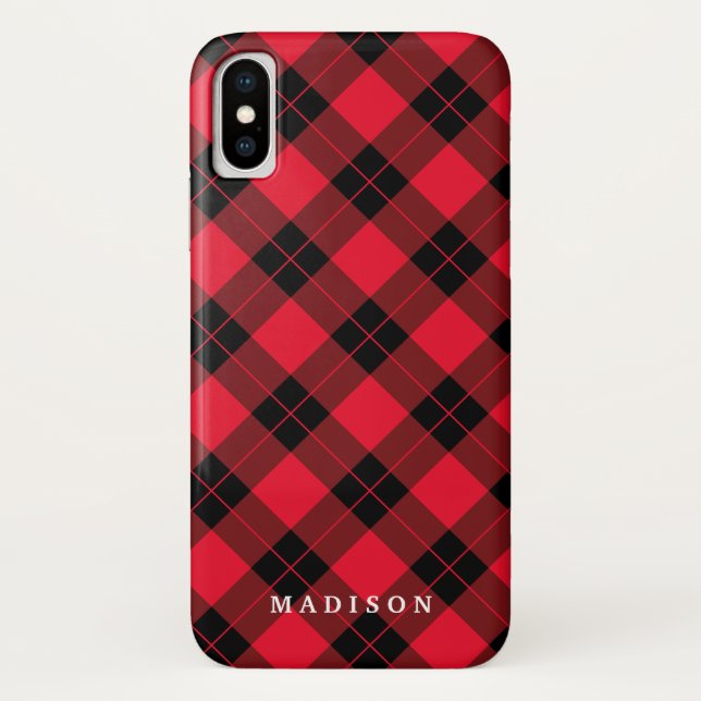 Elegant Plaid | Case-Mate iPhone Case (Back)