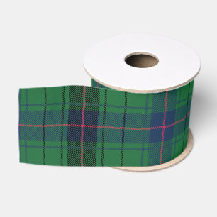 Elegant Plaid Davidson Rustic Tartan Grosgrain Ribbon