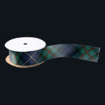 Elegant Plaid Robertson Tartan Satin Ribbon<br><div class="desc">Introducing our exquisite Classic Robertson Tartan Green Plaid ribbon! Add a touch of timeless elegance and festive spirit to your gifts with this beautifully designed ribbon. This ribbon features a classic red and green plaid tartan pattern. The traditional colours evoke the warmth and joy of the holiday season, creating a...</div>