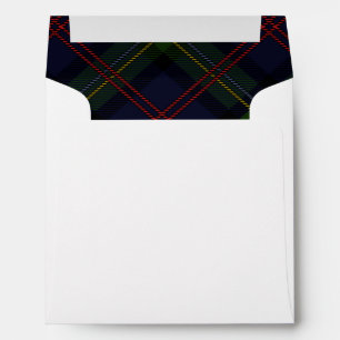 Elegant Plaid Rustic Malcolm Tartan Envelope