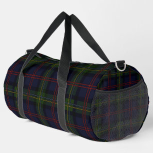 Elegant Plaid Rustic Tartan Duffle Bag