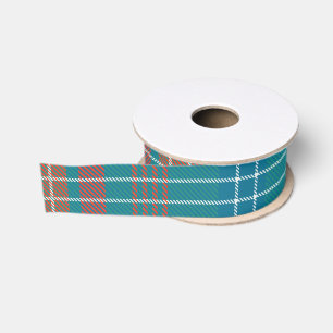Elegant Plaid Wilson Tartan Grosgrain Ribbon