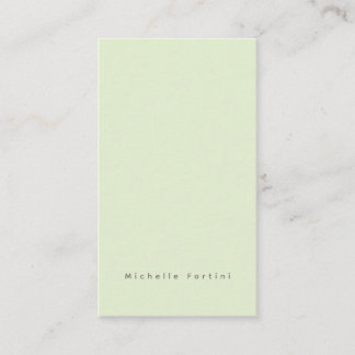 Elegant Plain Simple Minimalist Enclosure Card