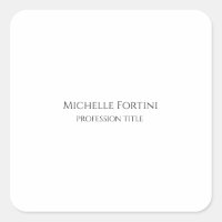 Elegant Plain Simple Minimalist