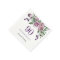 Elegant Plum Purple Rose Floral 90th Birthday