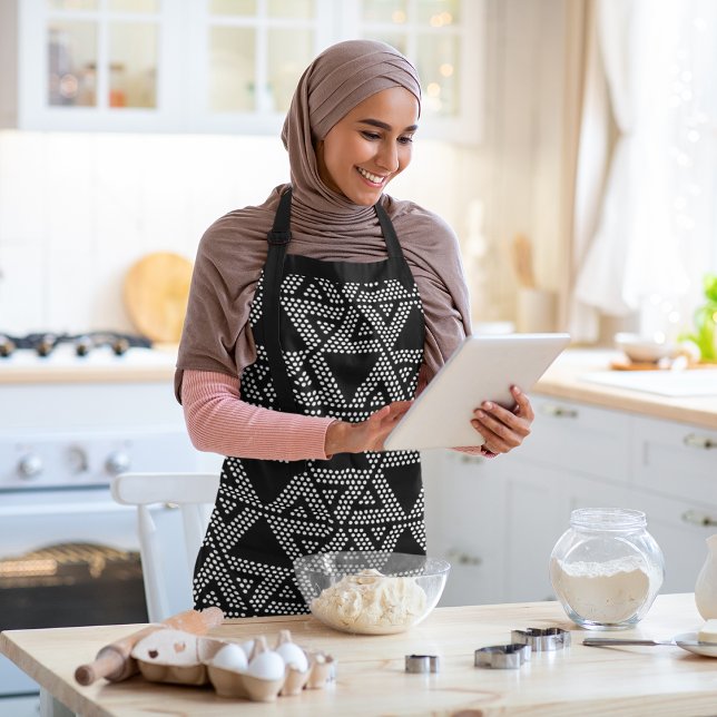 Elegant Polka Dots Apron (Creator Uploaded)