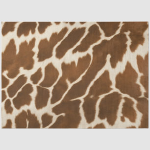 Elegant Popular Cow Faux Leather Collection Tissue Paper