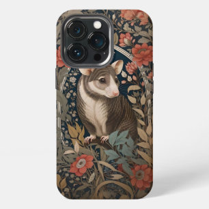 Elegant Possum William Morris Inspired iPhone 13 Pro Case
