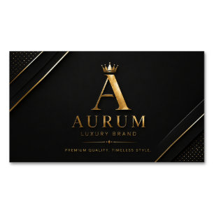 Elegant Premium Corporate Branding Template Magnetic Business Card