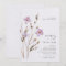 Elegant Pressed Dry Pastel Boho Flowers Wedding
