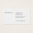 Elegant Professional Attorney Gold Border