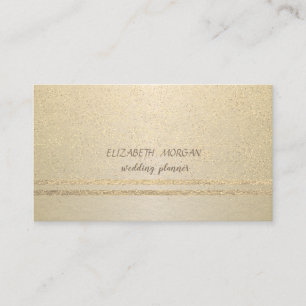 Elegant ,Professional,Gold Confetti Business Card