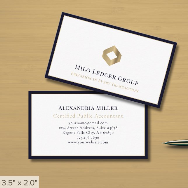 Elegant Professional Luxury Logo Business Card (Creator Uploaded)