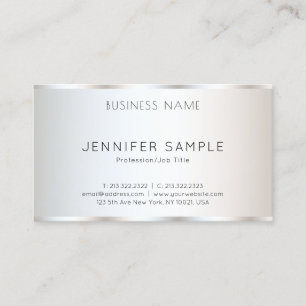 Elegant Professional Minimalist Template Modern Business Card