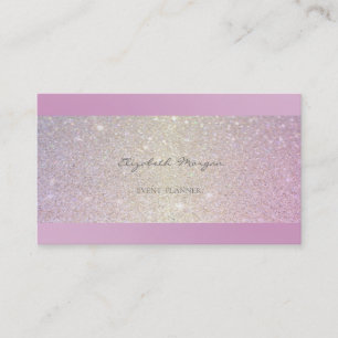 Elegant Professional Modern,Glitter Business Card